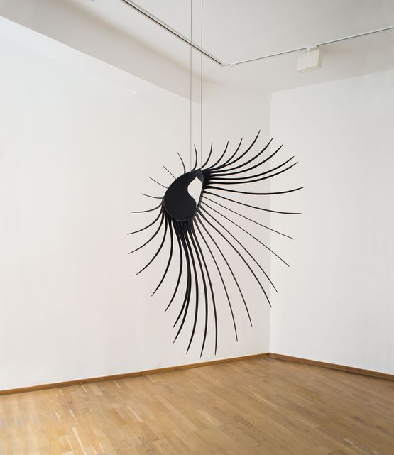Mais proximo de ti e mais solitario contigo by Rui Chafes contemporary artwork Sculpture