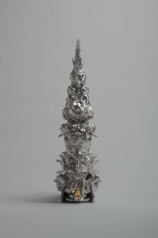 Thronepg_boy by Kohei Nawa contemporary artwork Sculpture