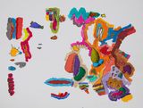 Untitled i23-3923 by Harold Cohen contemporary artwork drawing print works on paper