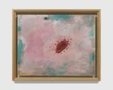 Untitled Brown Splotch by Paul Thek contemporary artwork painting