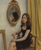 The Girl in front of the Mirror by Pang Maokun contemporary artwork Painting