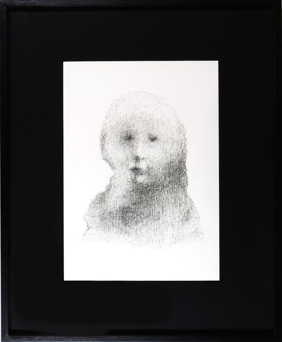 Ecce Puer 1906 by Anja Ronacher contemporary artwork Works on Paper
