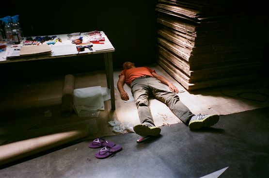 Rooster naps Buenos Aires by Cai Wen-You contemporary artwork Photography