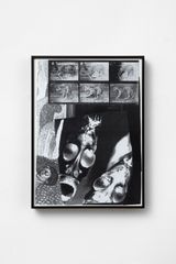 Catpeople Collage 6 by Monster Chetwynd contemporary artwork works on paper
