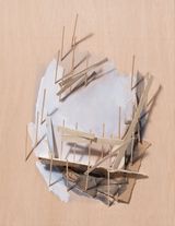 Building plan no. 26 by Tadashi Kawamata contemporary artwork painting sculpture