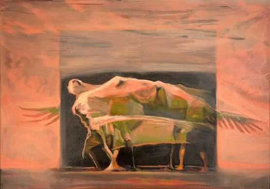 Birds by Jose Vivero contemporary artwork Painting