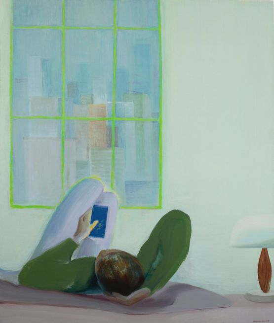 Room With A Window View by Meng Yangyang contemporary artwork Painting