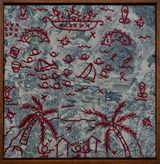 INFRA Intentional Negation of Foreign Resource Appraisals 12 by Cian Dayrit contemporary artwork print textile