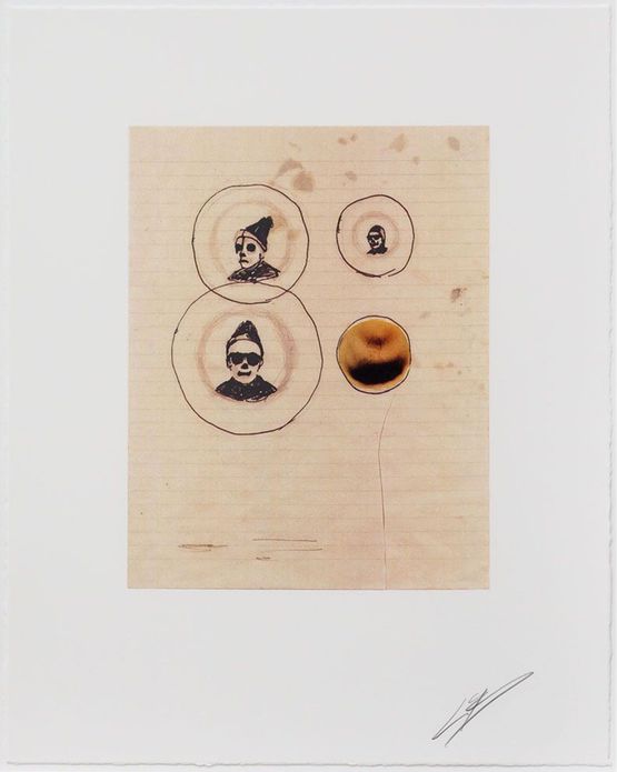 Premonition by Luc Tuymans contemporary artwork Print