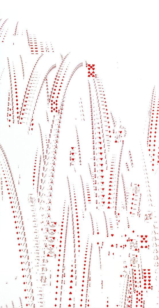 Shuffling - Fireworks by Quan Wenfei contemporary artwork Painting