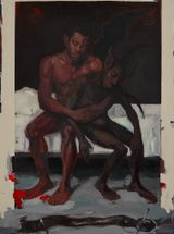 Mamoyo and Persephones Final Cycle by Kudzanai-Violet Hwami contemporary artwork painting
