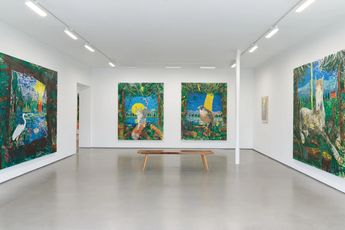 Contemporary art exhibition Cesc Abad The Forest of Estrangement at Simchowitz West Hollywood United States