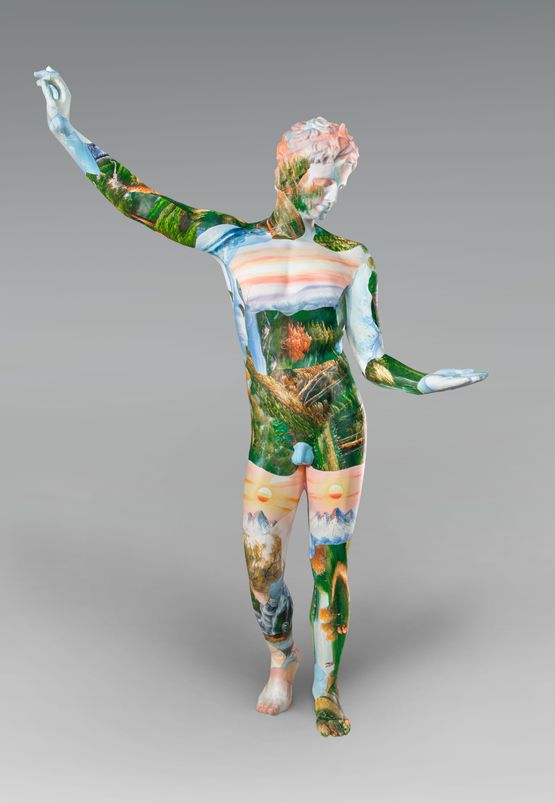 New Marathon Boy by Xu Zhen contemporary artwork Sculpture