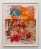 Original artwork for ROCI MEXICO poster by Robert Rauschenberg contemporary artwork print