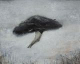 Swimming in the Dark Cloud by Ahn Jisan contemporary artwork painting
