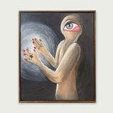 Speak to Me My Dear Prophecies Will You Hold My Lullabies Within the Chamber of Your Hearts by Alymamah Rashed contemporary artwork painting