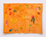 Bow  down by Goutam Ghosh contemporary artwork works on paper