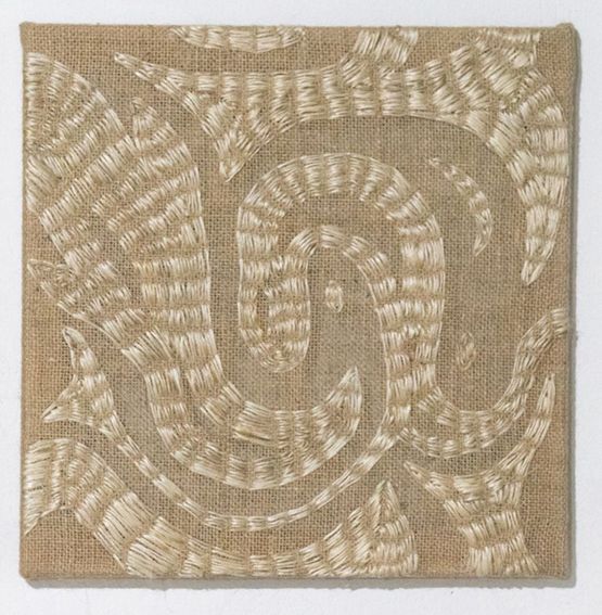 Untitled by Alessandro Fracta contemporary artwork Textile