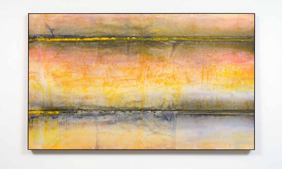 Strata Field by Matt Arbuckle contemporary artwork Painting