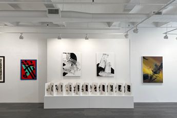 Contemporary art exhibition Group Exhibition Asian-American Abstraction Historic to Contemporary at Hollis Taggart New York L1 United States