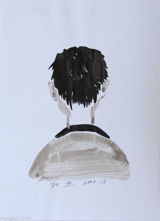 The Ignored Man by Sun Xun contemporary artwork Works on Paper