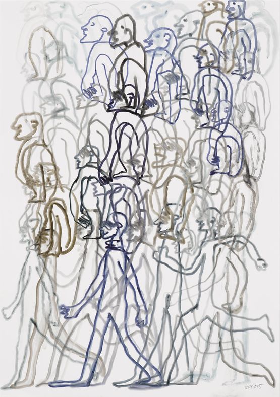 Karma by Do Ho Suh contemporary artwork Works on Paper