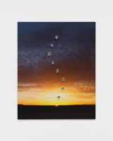 Goblin Valley Sunrise Punch Holes by Letha Wilson contemporary artwork print