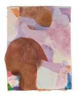 Kinning with Lake 7 by Jahnne Pasco-White contemporary artwork drawing painting textile works on paper