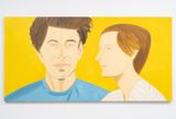 Gideon and Meghan by Alex Katz contemporary artwork painting