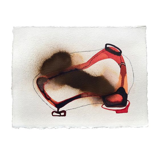 Crawling 6 by Manisha Parekh contemporary artwork Painting