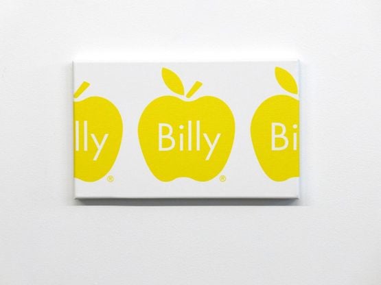 Billy Apple Frieze Yellow by Billy Apple contemporary artwork Painting
