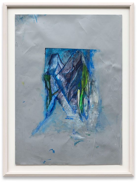 Uschba zwei Schatten by Andro Wekua contemporary artwork Painting