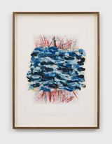 surge poetics of flight by Oscar Murillo contemporary artwork works on paper print drawing