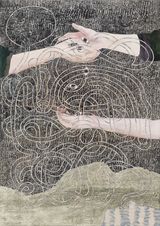 Fell from the gaze of the other by Helen Johnson contemporary artwork painting
