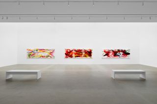 Contemporary art exhibition Helen Marden Interlude of Joy at Gagosian 541 West 24th Street New York United States