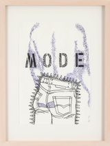 MODE by Erik Schmidt contemporary artwork mixed media works on paper