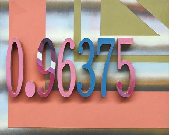 0.96375 by Xu Qu contemporary artwork Painting