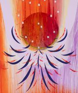 Spalling Thunder by Carrie Moyer contemporary artwork painting