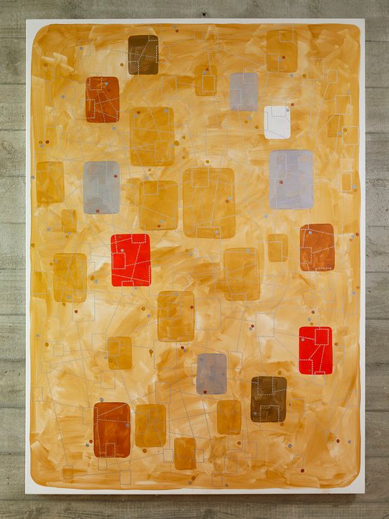 HeadMap Footage 14 by John Reynolds contemporary artwork Painting