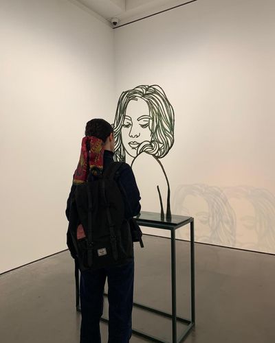 Remy Jungerman and Ghada Amer Exhibit in London at Goodman Gallery