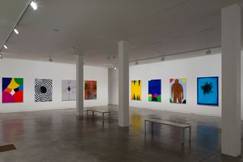 Contemporary art exhibition David Shrigley Oil Paintings at Two Rooms Auckland New Zealand