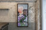Fireworks from afar by Zheng Zhou contemporary artwork painting
