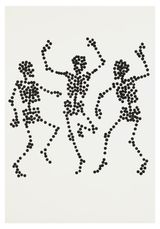 Dance to Dust Drawings 20 by Carlos Amorales contemporary artwork works on paper