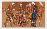 The First Day of Summer Initiation by Chase Hall contemporary artwork painting