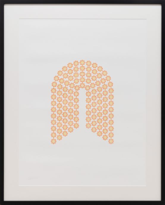 Architectures Bead Archway by Christopher Bassi contemporary artwork Works on Paper