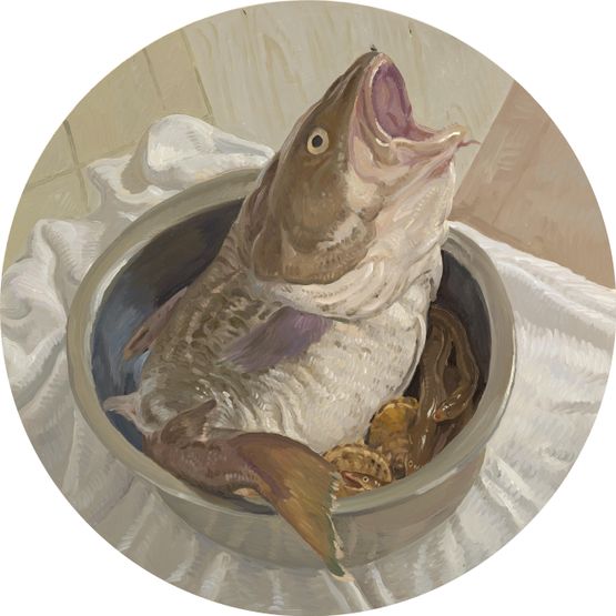 Big Fish by You Yong contemporary artwork Painting