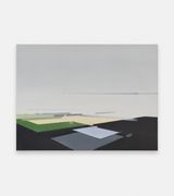 o.T. Landschaft by Michael Van Ofen contemporary artwork painting