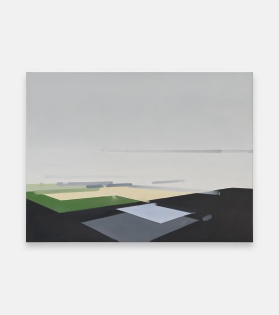 o.T. Landschaft by Michael Van Ofen contemporary artwork Painting