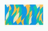 Frieze by Bridget Riley contemporary artwork print works on paper