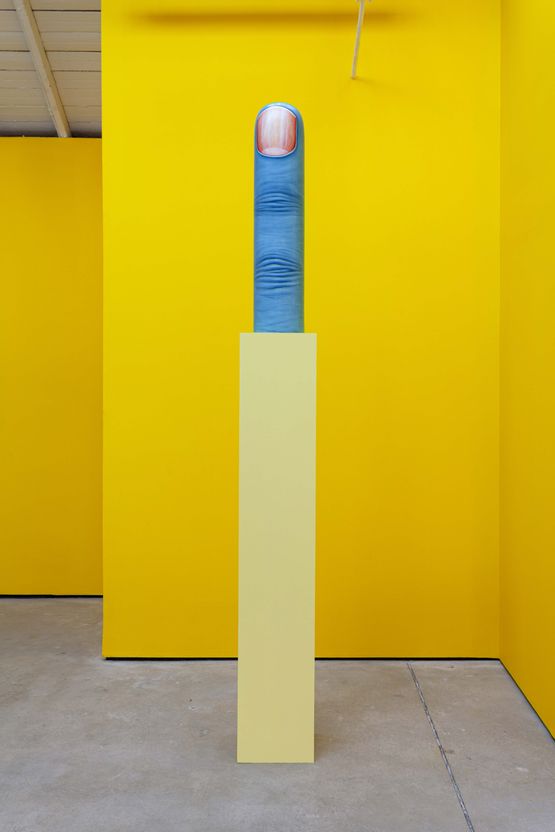 Finger by Nicolas Party contemporary artwork Sculpture